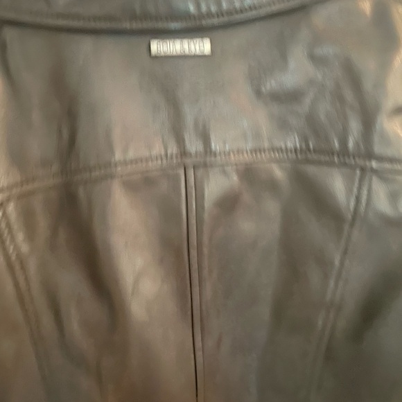 Leather biker jacket - Picture 7 of 7